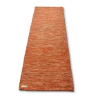 Modern Yogi Premium Thick 7MM Anti Skid Cotton Yoga Mats | Sunrise Scarlet